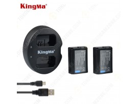 Kingma Dual Battery Charger + 2 Battery NP-FW50